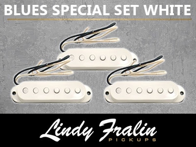 ギター用ピックアップLINDY FRALIN/BLUES SPECIAL SET WHITE限定特価！