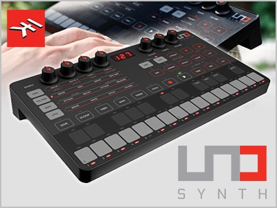 アナログ・シンセ IK MULTIMEDIA / UNO Synth入荷！