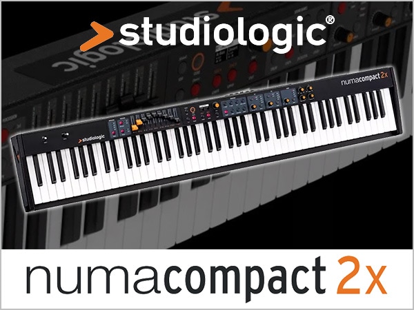 ステージピアノ Studio Logic / Numa Compact 2x 新登場！