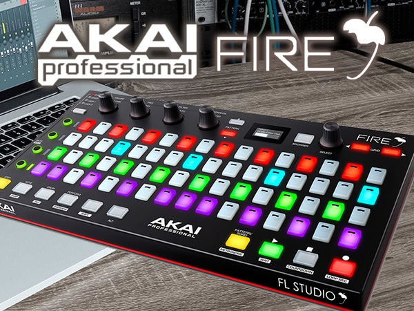 FL Studio専用ハードウェアコントローラー AKAI / Fire発表