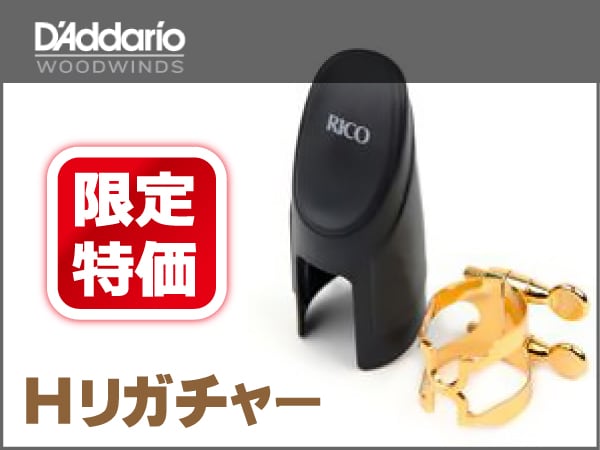 Daddario Woodwinds Hリガチャー限定特価！
