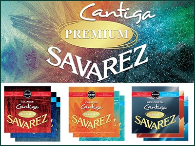 クラシックギター弦SAVAREZの新シリーズCANTIGA PREMIUM販売開始！