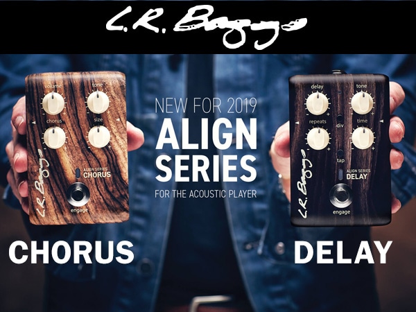 美しい外観のL.R.Baggs/AlignシリーズNEWモデル発表