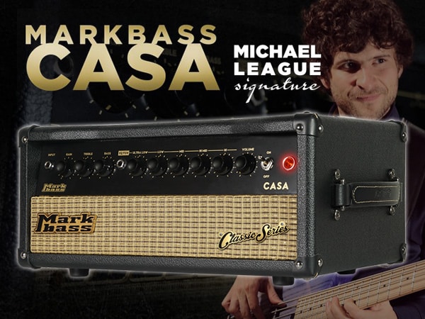 Michel League（Snarky Puppy）シグネチャー・ベースアンプ MARKBASS/CASA 取扱開始！