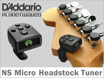 【The 2019 NAMM Show】PLANET WAVES/NS Micro Headstock Tunerがアップデート予定！