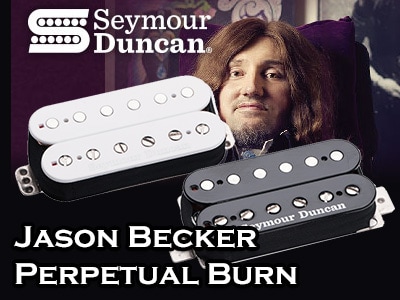 Jason BeckerシグネチャーピックアップPerpetual Burn販売開始！