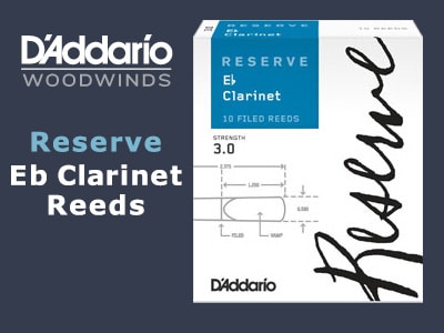 D'Addario Woodwinds / Reserve E♭クラリネット用リード取扱開始！