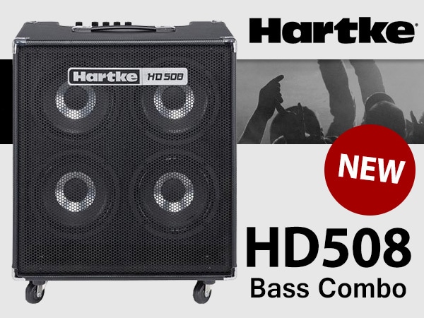 HARTKEベース用コンボアンプHD508新登場！