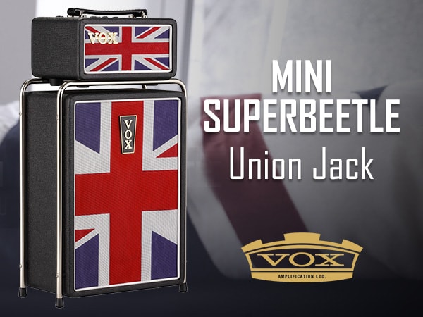 抜群の存在感！ギターアンプVOX/MINI SUPERBEETLE Union Jack入荷