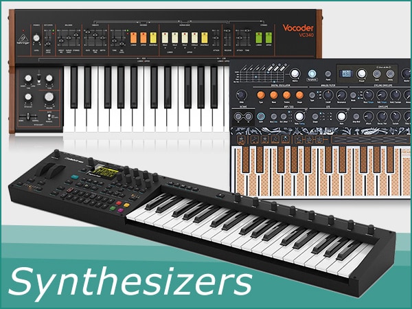 新作シンセサイザー続々登場！