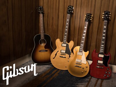 ギブソンが3つの新しいギターコレクションを発表