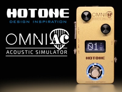 HOTONEからアコースティック・シミュレーターOMNI AC登場！