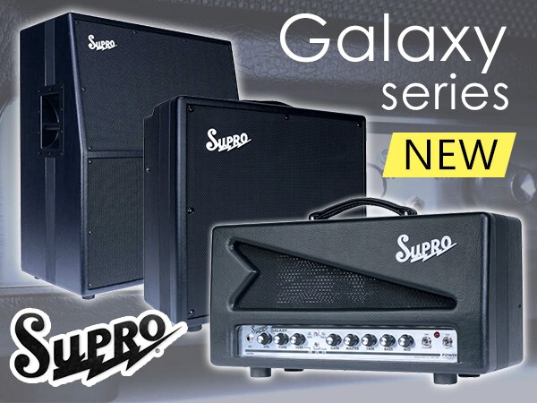 SUPROより新ギターアンプGALAXYシリーズ登場!!