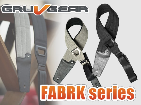 ギター/ベース用ストラップ Gruv Gear / FABRKシリーズ 新登場！！