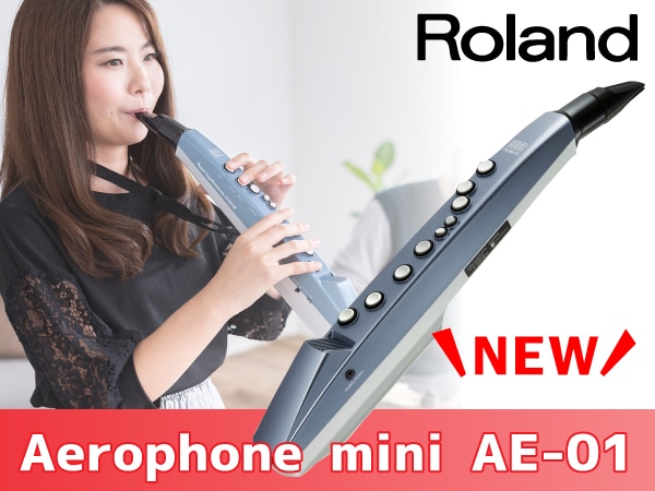 Roland 新型エアロフォンAE-01発売！