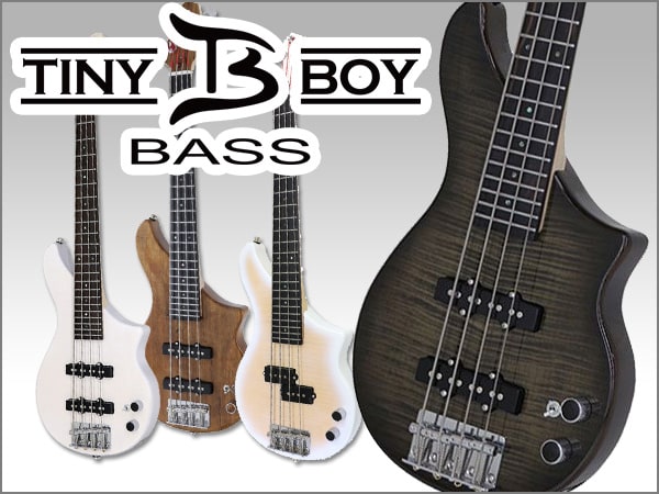 TINYBOYコンパクト・エレキベース取扱開始！