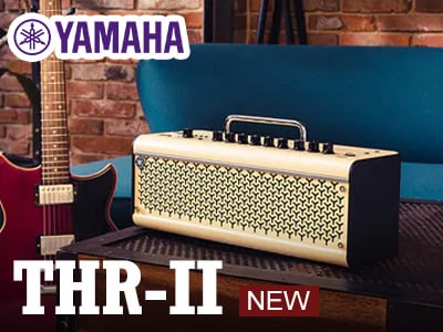 大人気ギターアンプYAMAHA/THRシリーズの後継「THR-II」ご注文受付開始！