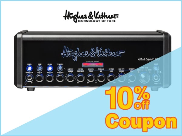 HUGHES&KETTNER製品 10%OFFクーポン！！