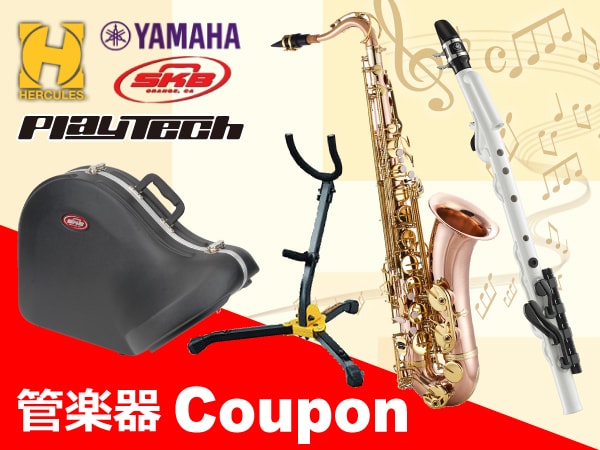 Only a few left! Click here to get coupons for wind instruments