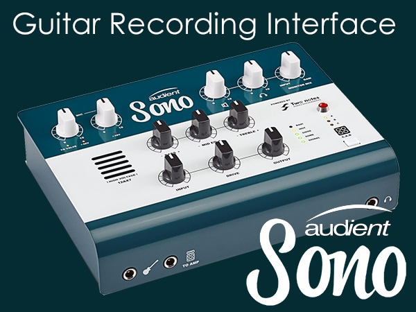 AUDIENT / Sono audio interface for guitar is on sale!