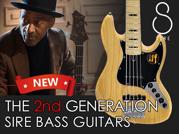 Sire / 2nd Generation Marcus Miller model electric bass is now in stock!