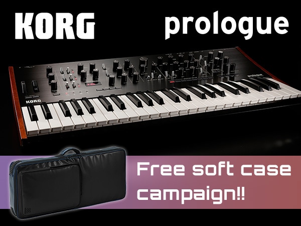 KORG prologue comes with original soft case Sound House