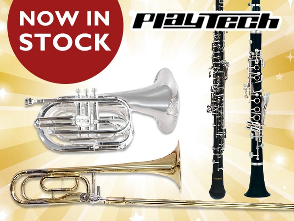 PLAYTECH wind instruments now in stock!