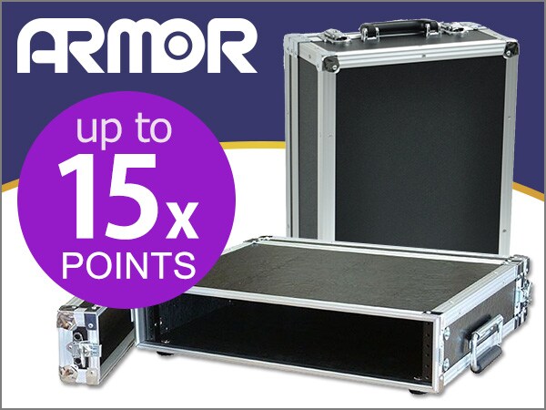 Coupon for up to 15% points available now on ARMOR products!