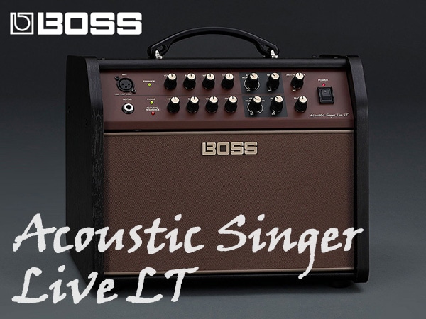 The latest BOSS/Acoustic Singer Live LT acoustic amplifier model now available