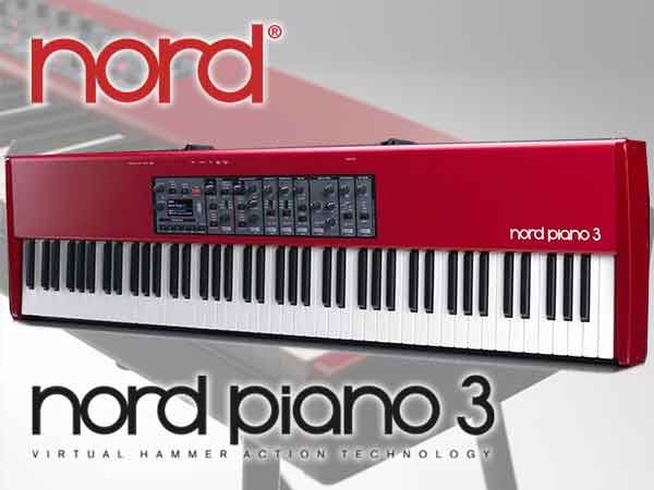 While stock lasts! Nord Piano 3 88 on sale at a limited-time-only special price!