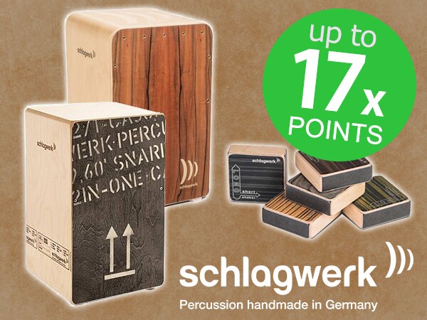SCHLAGWERK PERCUSSION "Up to 17% points coupon" being offered!