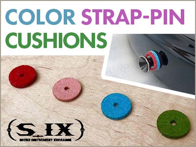 S_IX color strap-pin cushions now available!