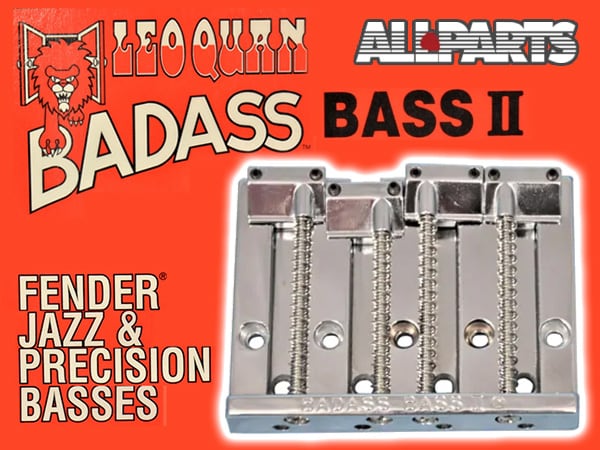 ベース用ブリッジBADASS BASSⅡ入荷！｜サウンドハウス