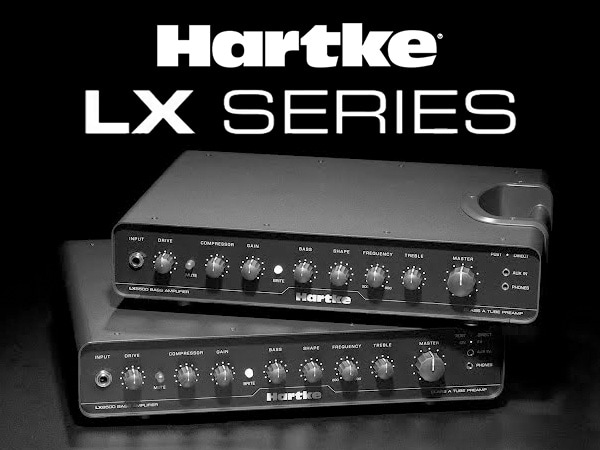 HARTKE's new LX Series bass amp head now available!