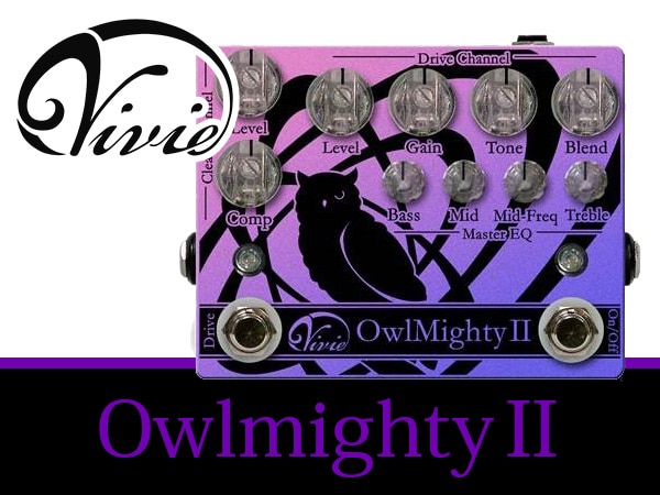 OwlMighty II bass preamp from Vivie now available!｜Sound House