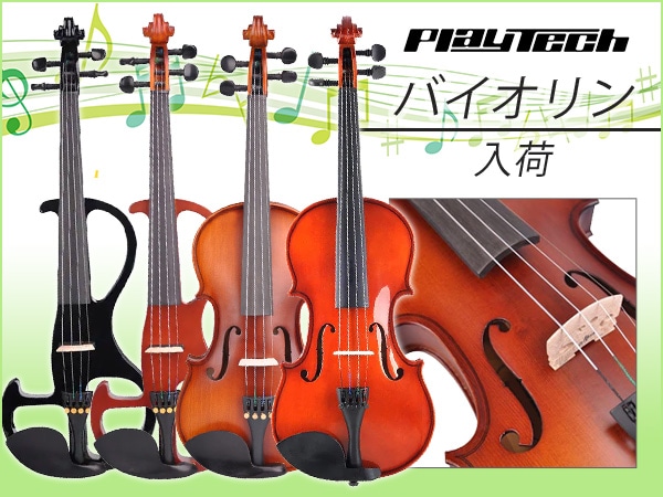 Playtech バイオリンが入荷しました。