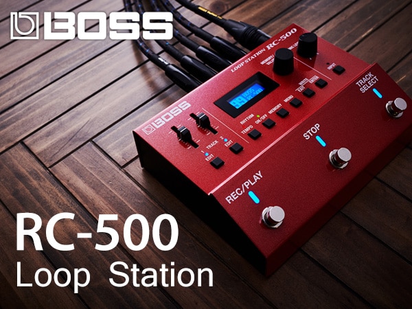 The latest BOSS RC-500 looper pedal now in stock!