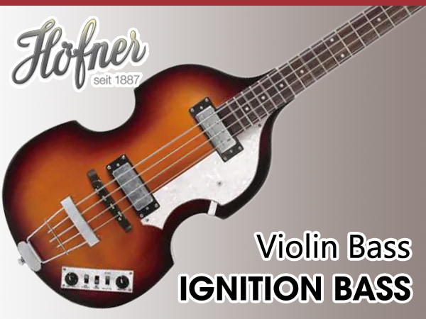 HOFNER IGNITION BASS violin bass now available!