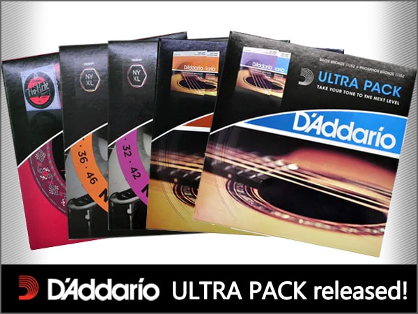 D'Addario ULTRA PACK Bargain special set released!