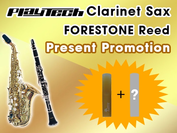 PLAYTECH Clarinet Sax Forestone Reed Give Away!