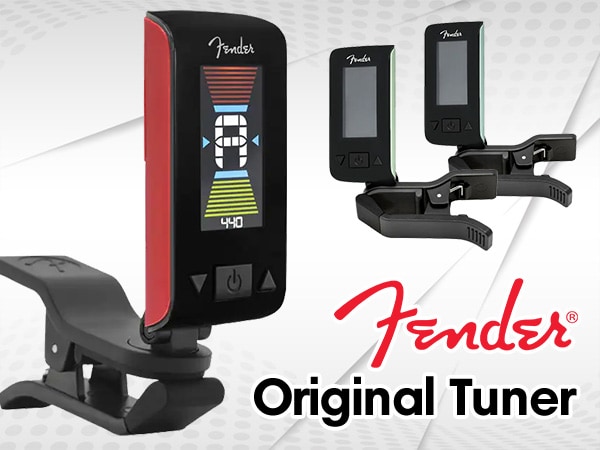 FENDER ORIGINAL TUNER, a high-precision clip tuner now available