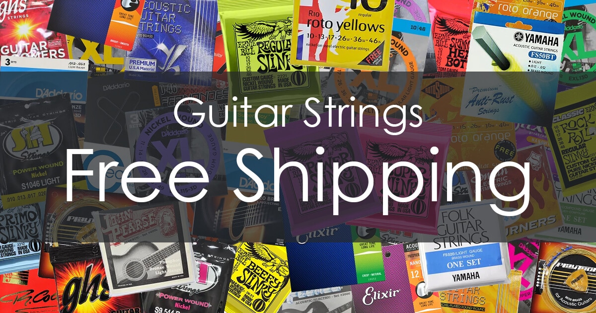 Free Shipping on Strings!｜Sound House