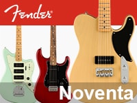 Fender 新エレキギターシリーズ、Noventa登場！