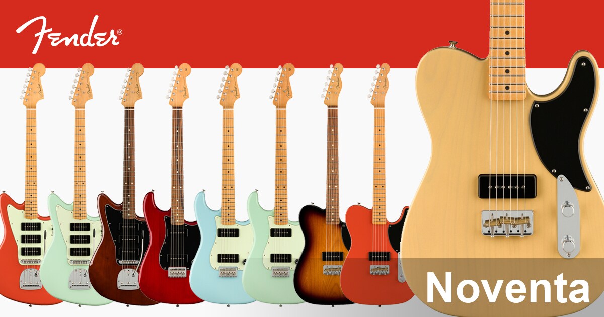 Fender 新エレキギターシリーズ、Noventa登場！｜サウンドハウス