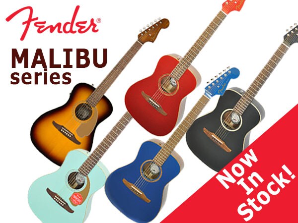 FENDER Malibuシリーズ入荷！