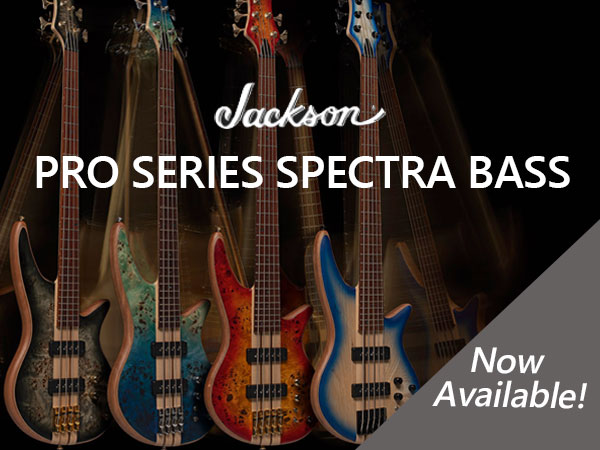 Jackson Pro Series Spectra Bass Electric Bass Now Available!