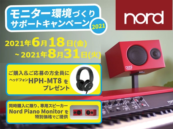 NORDモニター環境づくりサポートキャンペーン2021開催！