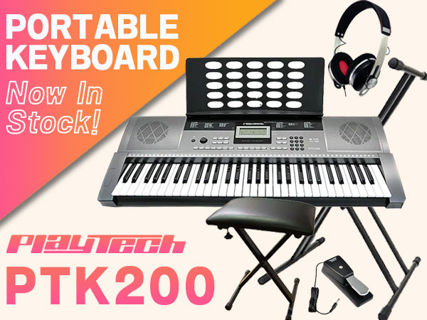 Popular PTK200 Portable Keyboard Now In Stock!