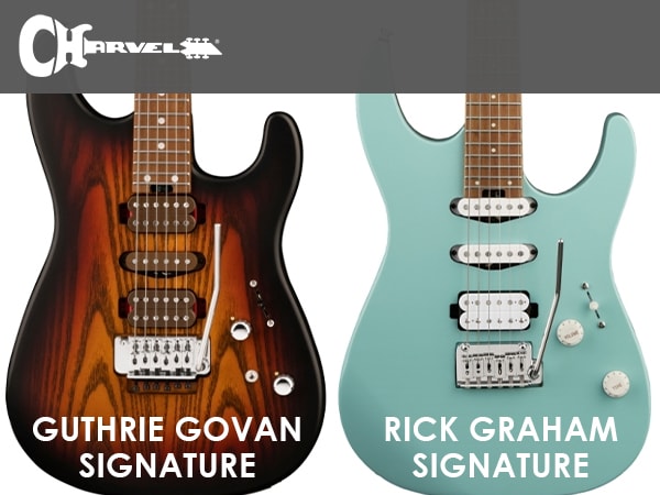 Two new signature models from CHARVEL!