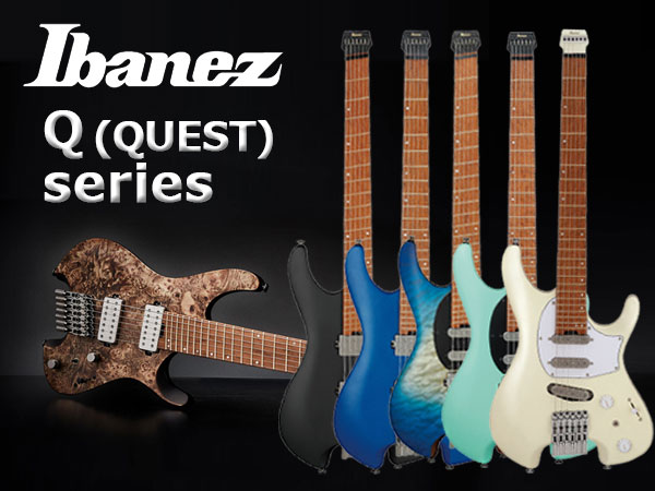 Ibanezより、ヘッドレスギター Qシリーズが登場！｜サウンドハウス